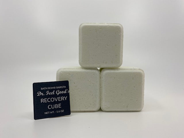 Solid White Smoke ZERO CBD  Dr. Feel Good's RECOVERY CUBE