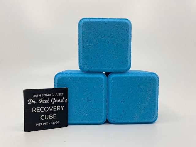 Solid Royal Blue ZERO CBD Dr. Feel Good's RECOVERY CUBE